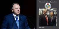 پیام تبریک دکتر کیوان دهناد به ریاست فدراسیون جهانی جودو آقای ماریوس ویزر 